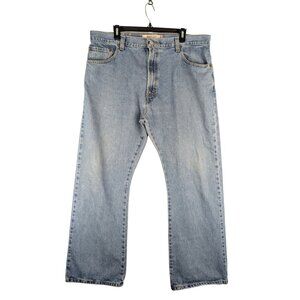 Levis Jeans Mens 40x30 517 Boot Cut Jeans Light Blue Denim